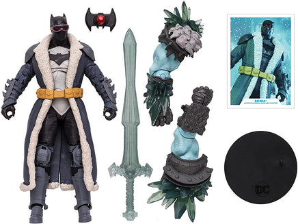 DC Multiverse Comic 7 Inch Action Figure Endless Winter BAF Frost King - Batman