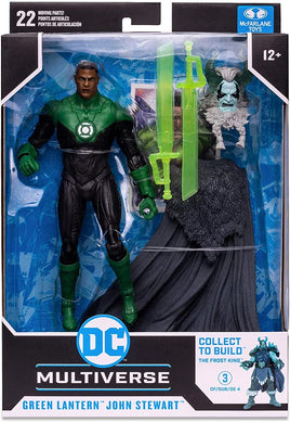 DC Multiverse Comic 7 Inch Action Figure Endless Winter BAF Frost King - John Stewart