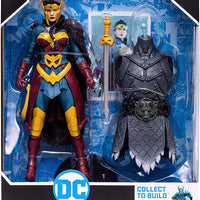 DC Multiverse Comic 7 Inch Action Figure Endless Winter BAF Frost King - Wonder Woman