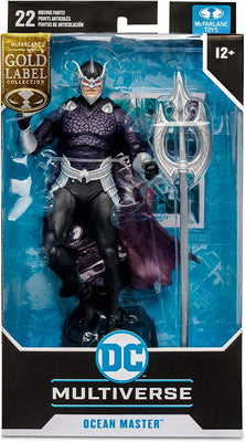 DC Multiverse Comic 6 Inch Action Figure Exclusive - Ocean Master Gold Label