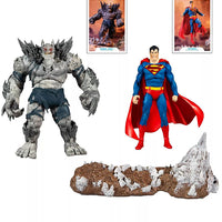 DC Multiverse 7 Inch Action Figure Comic Series 2-Pack - Superman vs Devastator