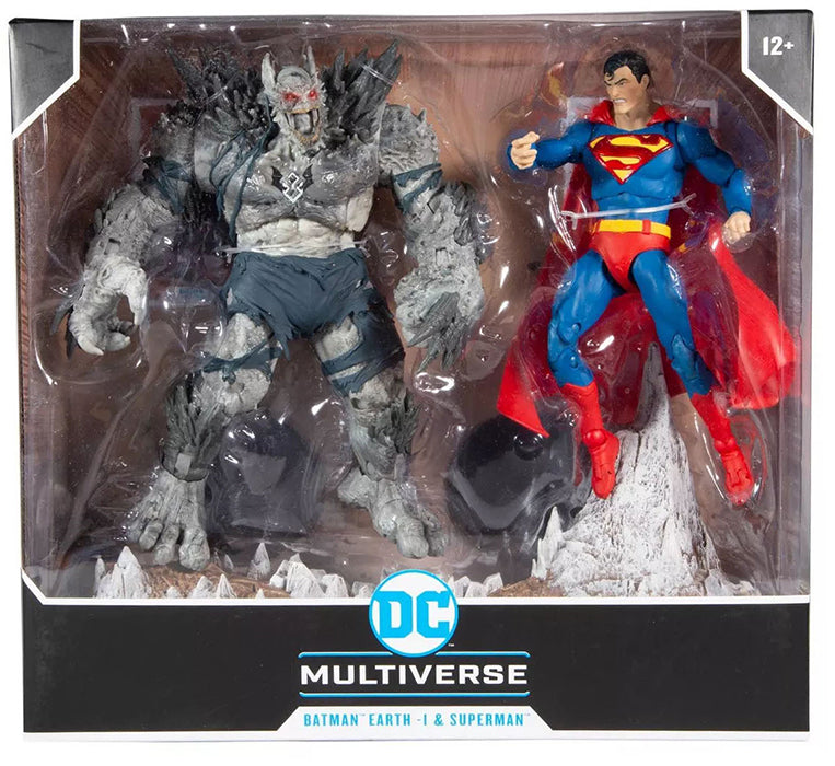 DC Multiverse 7 Inch Action Figure Comic Series 2-Pack - Superman vs Devastator
