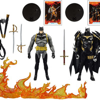 DC Multiverse Comic Series 7 Inch Action Figure 2-Pack - White Knight Batman vs Azrael In Batman Armor