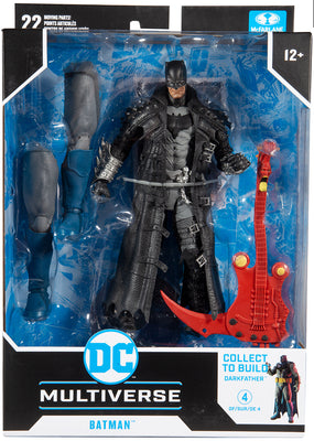 DC Multiverse Comic Series 7 Inch Action Figure BAF Darkfather - Death Metal Batman Version 2