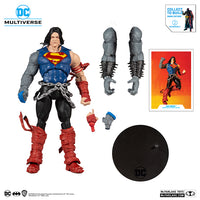 DC Multiverse Comic Series 7 Inch Action Figure BAF Darkfather - Death Metal Superman