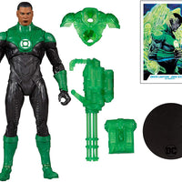 DC Multiverse 7 Inch Action Figure Comic Series - DC Rebirth Green Lantern John Stewart