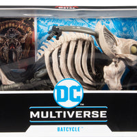 DC Multiverse Comic Series 10 Inch Vehicle Figure Death Metal - Batcycle