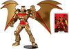 DC Multiverse 7 Inch Action Figure Comic Series - Hellbat Batman Gold Suit