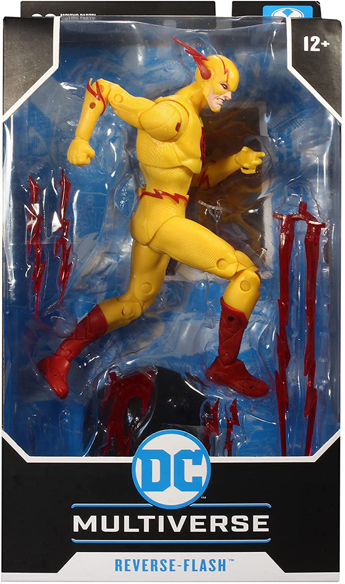 DC Multiverse Inch Action Figure Comic Series Reverse Flash