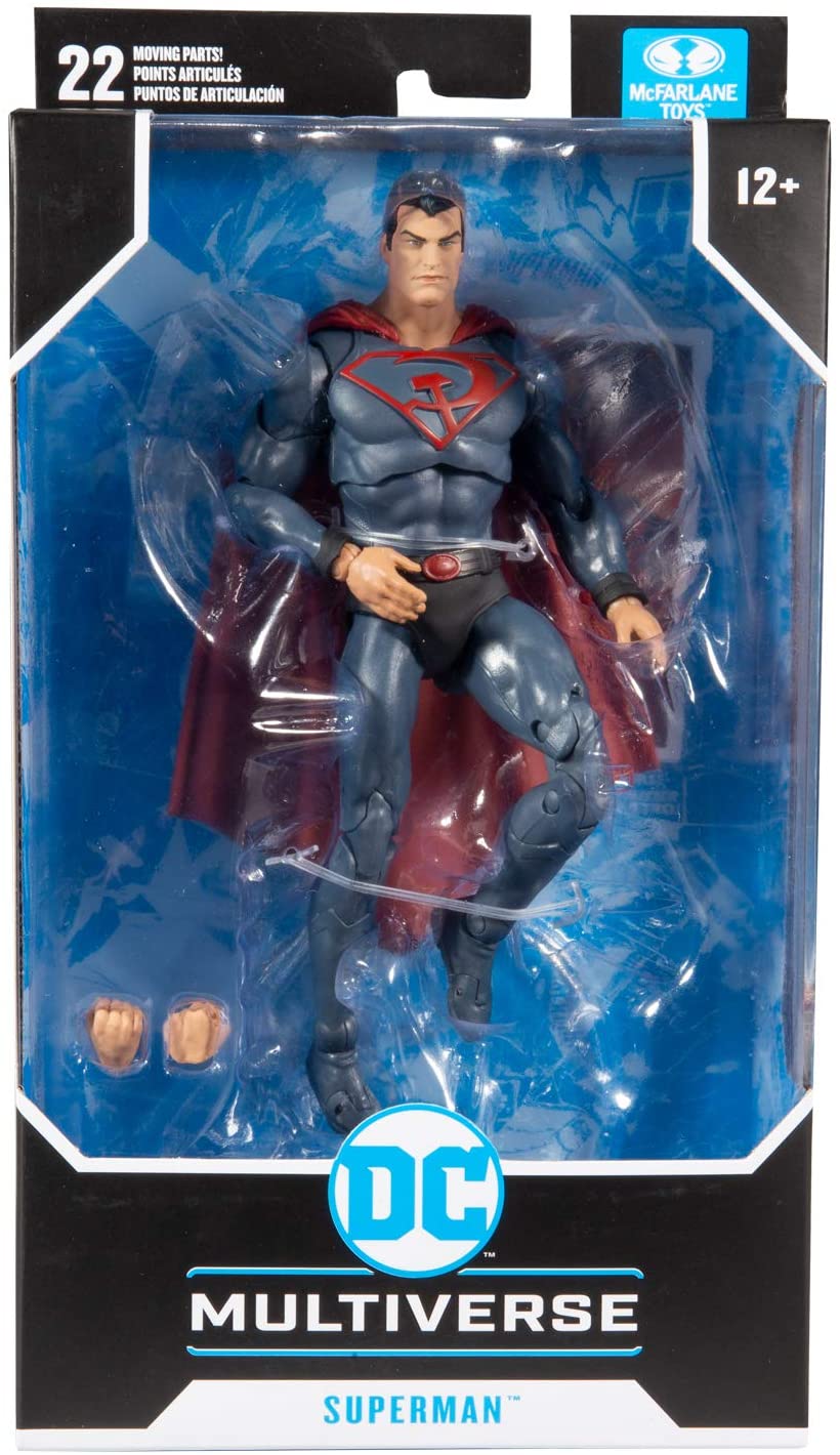DC Multiverse Comic Series 7 Inch Action Figure Wave 4 - Red Son Superman