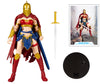 DC Multiverse 7 Inch Action Figure Comic Series - Wonder Woman with Helmet Of Fate