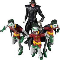 DC Multiverse Comics 7 Inch Action Figure Dark Nights Metal Exclusive - Batman Who Laughs & Robins