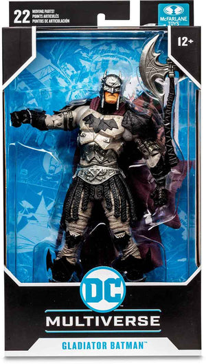 DC Multiverse Comics 7 Inch Action Figure Dark Nights Metal - Gladiator Batman