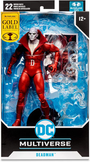 DC Multiverse Comics 7 Inch Action Figure DC Rebirth Exclusive - Deadman Gold Label