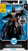 DC Multiverse Comics 7 Inch Action Figure DC vs Vampires Exclusive - Batman Gold Label