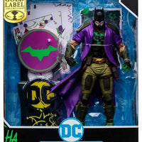 DC Multiverse Comics 7 Inch Action Figure Future State Exclusive - Joker Dark Detective (Gold Label)