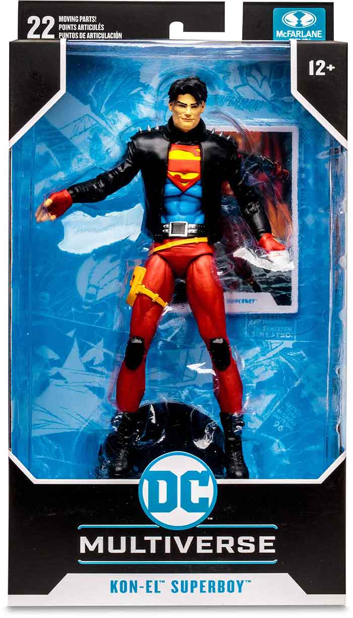 DC Multiverse Comics 7 Inch Action Figure - Kon-El Superboy