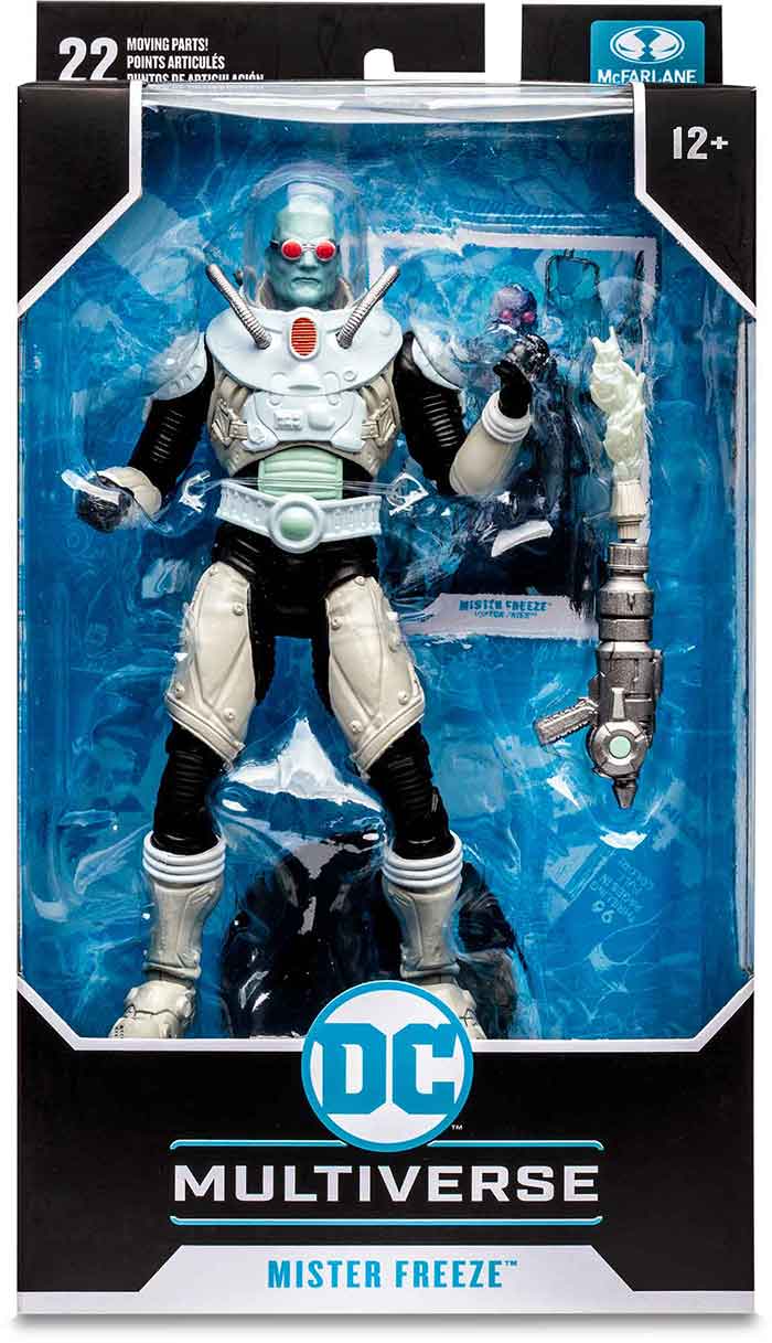 DC Multiverse Comics 7 Inch Action Figure Victor Fries - Mister Freeze