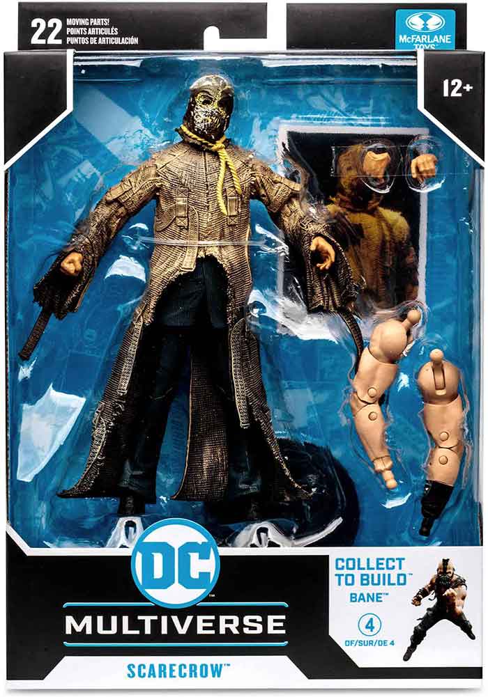 DC Multiverse Dark Knight 7 Inch Action Figure BAF Bane - Scarecrow