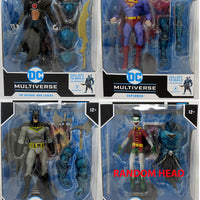 DC Multiverse Dark Nights Metal 7 Inch Action Figure BAF The Merciless - Set of 4 (BAF Merciless)