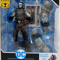 DC Multiverse Gaming 7 Inch Action Figure BAF Solomun Grundy Exclusive - Ra's Al Ghul B&W Gold Label