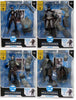 DC Multiverse Gaming 7 Inch Action Figure BAF Solomun Grundy Exclusive - Set of 4 Black & White Gold Label
