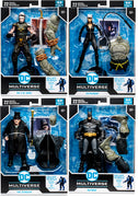 DC Multiverse Gaming 7 Inch Action Figure BAF Solomun Grundy - Set of 4 (Batman - Penguin - Catwoman - Ra's Al Ghul)