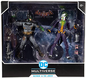 DC Multiverse Gaming Series 7 Inch Action Figure 2-Pack - Batman & The Joker