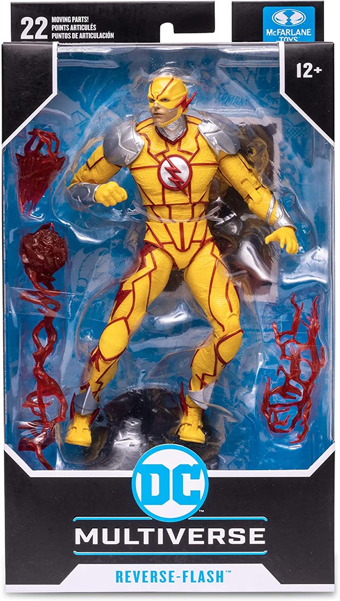 DC Multiverse Gaming 7 Inch Action Figure Wave 7 - Reverse Flash