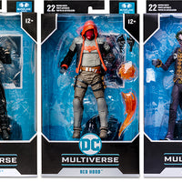 DC Multiverse Gaming 7 Inch Action Figure Wave 8 - Set of 3 (Joker - Red Hood - Scarecrow)