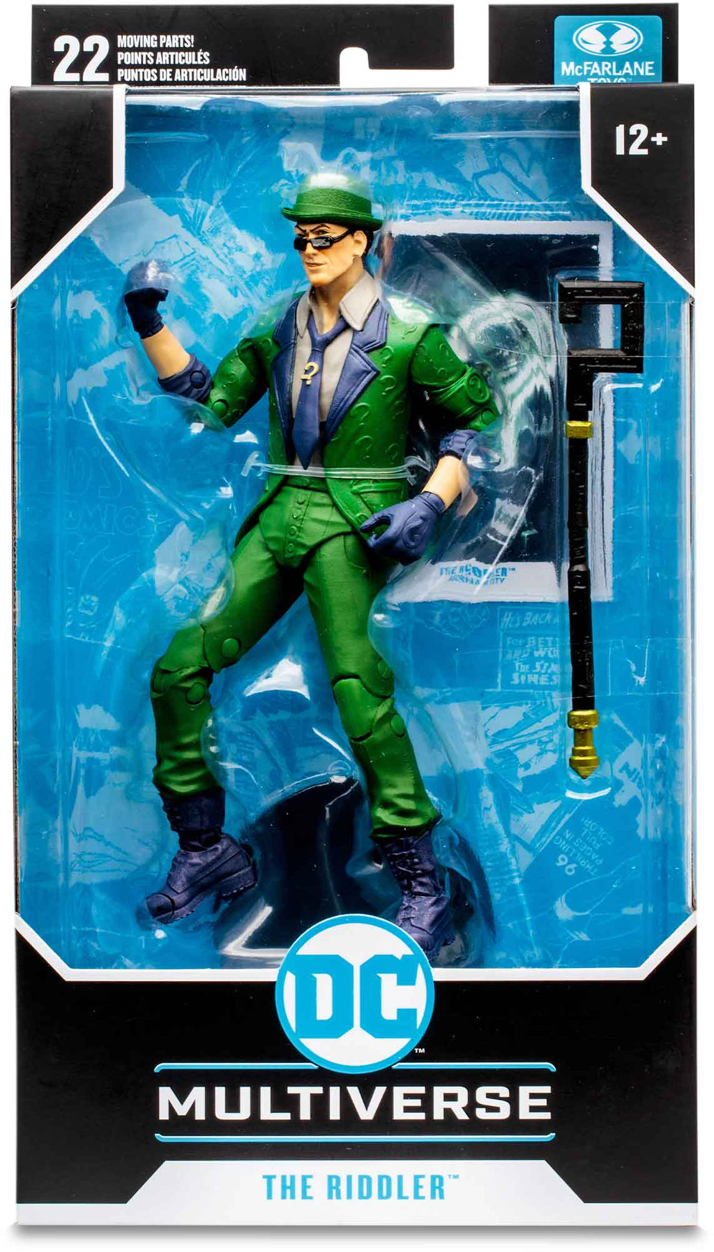 DC Multiverse Gaming 7 Inch Action Figure Wave 9 - The Riddler (Arkham City)