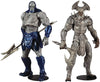 DC Multiverse Justice League 2021 7 Inch Action Figure Mega - Set of 2 (Darkseid - Steppenwolf)