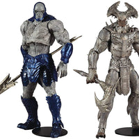 DC Multiverse Justice League 2021 7 Inch Action Figure Mega - Set of 2 (Darkseid - Steppenwolf)