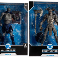 DC Multiverse Justice League 2021 7 Inch Action Figure Mega - Set of 2 (Darkseid - Steppenwolf)