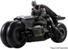 DC Multiverse Movie 7 Inch Scale Vehicle Figure Flash - Batcycle