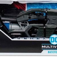 DC Multiverse Movie 7 Inch Scale Vehicle Figure Flash - Batcycle