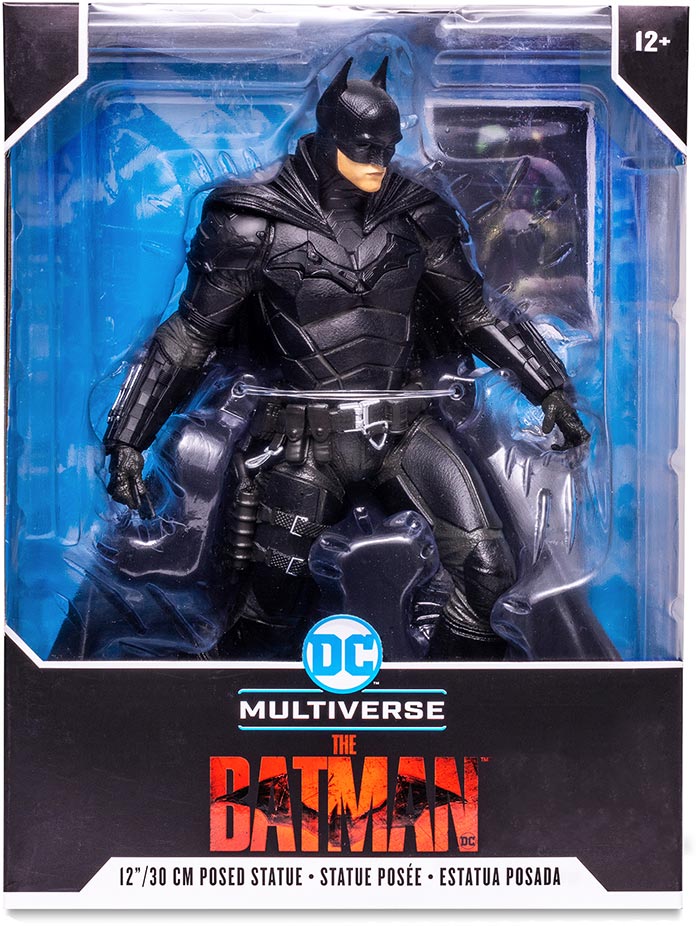 DC Multiverse Movie 12 Inch Statue Figure The Batman - Batman