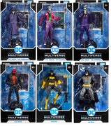 DC Multiverse 7 Inch Action Figure Three Jokers - Set of 6