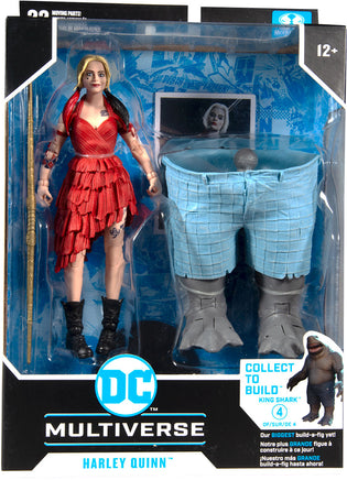 DC Multiverse Suicide Squad 7 Inch Action Figure BAF King Shark - Harley Quinn