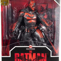 DC Multiverse The Batman 12 Inch Statue Figure Megafigs - The Batman (Red Hue) Gold Label