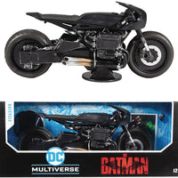 DC Multiverse Movie 7 Inch Vehicle Figure The Batman Deluxe - Batcycle