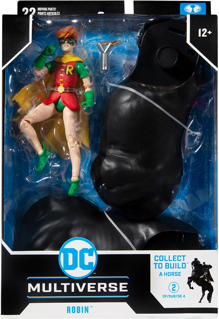 DC Multiverse The Dark Knight Returns 7 Inch Action Figure BAF Batman Horse - Robin