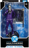 DC Multiverse 7 Inch Action Figure Three Jokers - Joker The Criminal