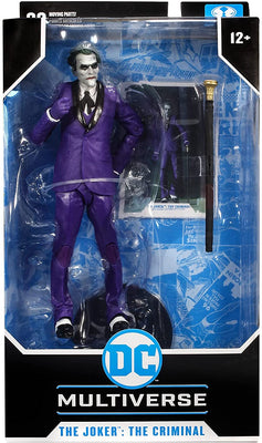 DC Multiverse 7 Inch Action Figure Three Jokers - Joker The Criminal