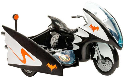DC Retro Batman 1966 6 Inch Scale Vehicle Figure - Batcycle with Side Car