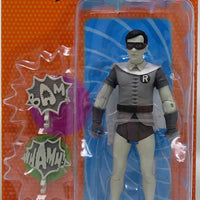 DC Retro Batman 1966 6 Inch Action Figure Wave 5 - Robin Black & White