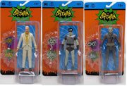 DC Retro Batman 1966 6 Inch Action Figure Wave 5 - Set of 3 (Robin - Riddler - Egghead)