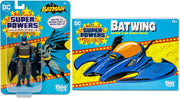 DC Super Powers 4 Inch Scale Action Figure Wave 1 - Set of 2 (Batman & Batwing)
