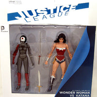 DC The New 52 6 Inch Action Figure 2-pack Series - Wonder Woman vs Katana
