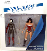 DC The New 52 6 Inch Action Figure 2-pack Series - Wonder Woman vs Katana